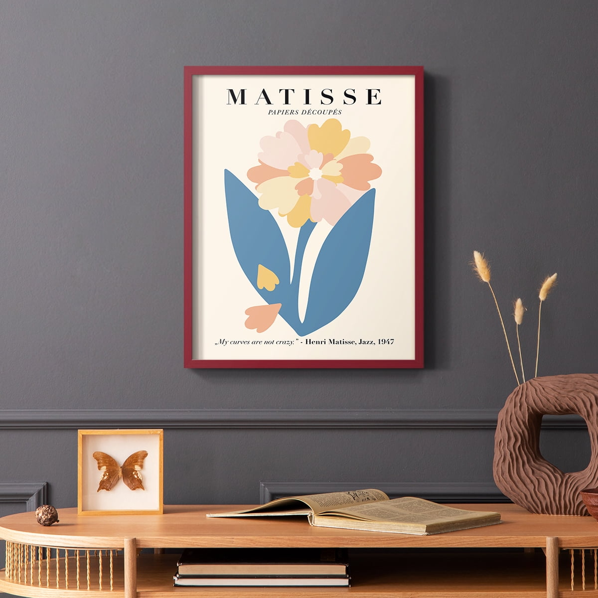 Matisse LXXXVIII Framed Print - Solid Wood
