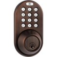 thumbnail image 1 of MiLocks DF-02OB Electronic Keyless Entry Touchpad Deadbolt Door Lock, Oil Rubbed Bronze, 1 of 5