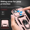 thumbnail image 5 of Estuche GANGXUN para iPhone SE 2020/2022, soporte giratorio 360°, estilo mecánico y magnético, 5 of 5