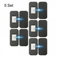 thumbnail image 4 of ZHZFKQ 2026 New Set Magnetic Cabinet Catches Door Stop Self Adhesive Invisible Magnets Closet Furniture Cupboard Drawer Closer Kitchen for Cabinet,Drawer,Closet,Furniture,Black 5 Set, 4 of 6