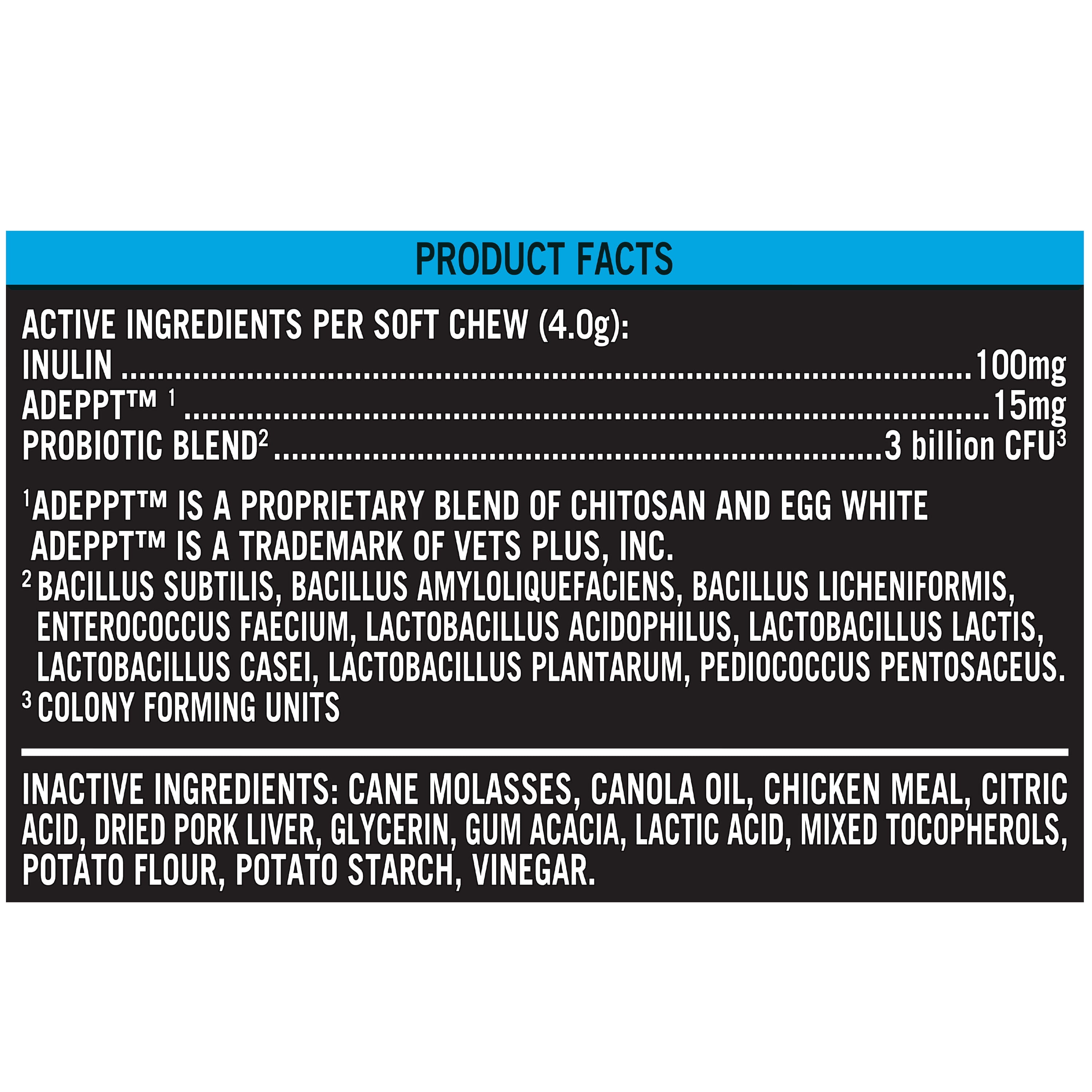 Pure Balance Pro+ Probiotic, Digestion Support, Dog Soft Chews, 60 Count