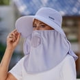 thumbnail image 2 of Chapeaux Flop Chapeau Pare-Soleil Femmes Queue de Cheval Casque Rigide avec Visière Rétractable Visière Légère Naturelle Chapeau Souple Pliable Chapeaux de Sport pour Femmes Chapeaux pour Femmes Chapeau d'Été à la Mode pour l'Extérieur pour Hommes Chapeaux pour Femmes, 2 of 4