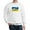 White, variant on CafePress - We Stand With Ukraine Sweatshirt - Crew Neck Sweatshirt