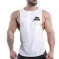 thumbnail image 2 of Ropa para hombre, camiseta sin mangas de secado rápido para baloncesto al aire libre para las cuatro estaciones, camiseta sin mangas para gimnasio, camiseta deportiva Y2k transpirable para ocio, camis, 2 of 5