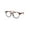 Tortoise, variant on Round Thin Keyhole Horn Rim Plastic Reading Glasses Black +3.5