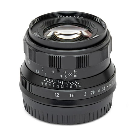 UPC: 0040962856918 | Koah Artisans Series 35mm f/1.2 Manual Focus Lens for Fujifilm FX (Black)