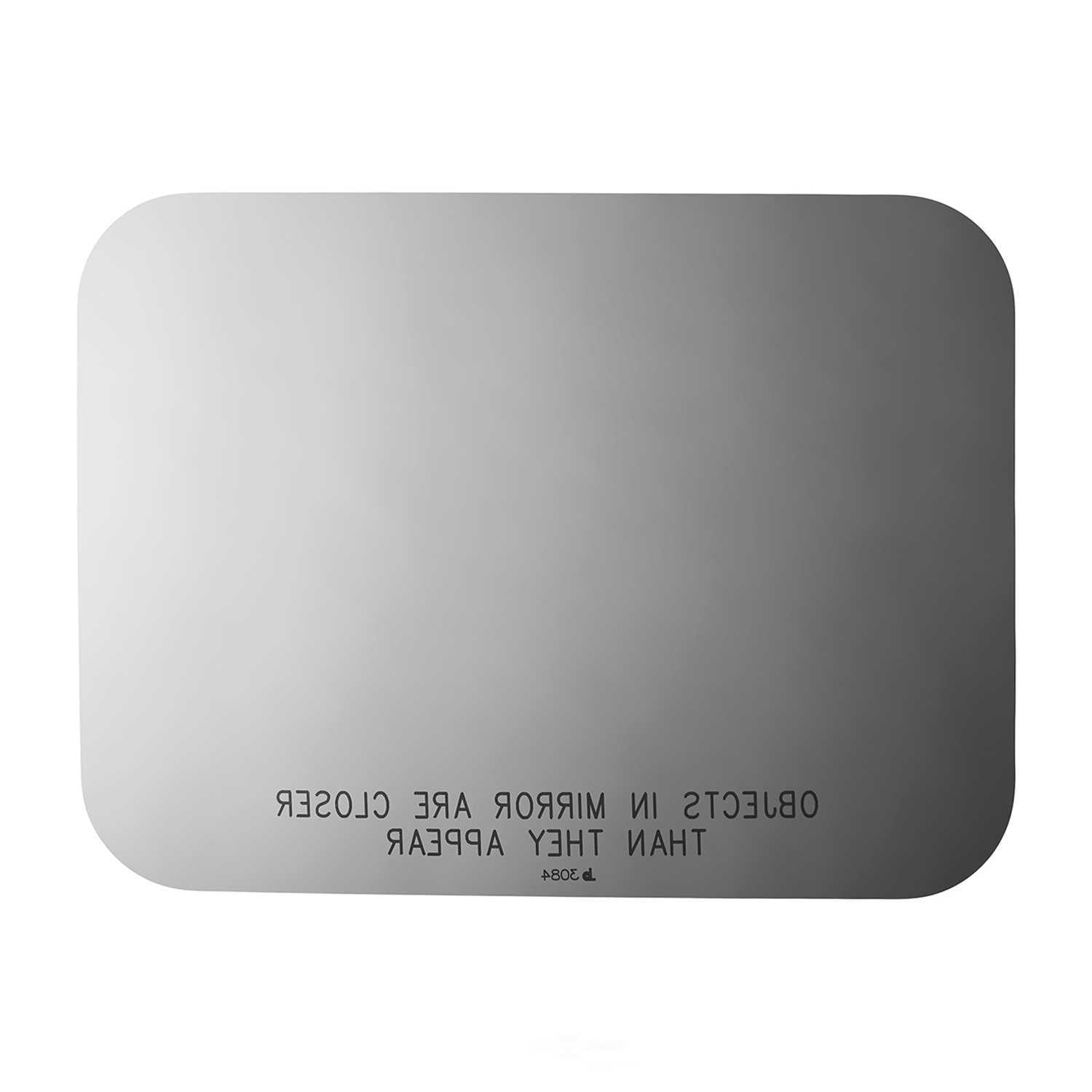Burco Side View Mirror Replacement Glass - Clear Glass - 3084