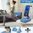 thumbnail image 3 of General Phone Stand with Wireless Bluetooth Speaker, HD Surround Sound Bluetooth Speaker for Desk Perfect for Home Kitchen Gadgets Gifts,Compatible with iPhone/ipad/Samsung Galaxy(Blue), 3 of 15