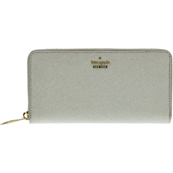 Kate Spade Women's Burgess Court Lacey Wallet - Silver