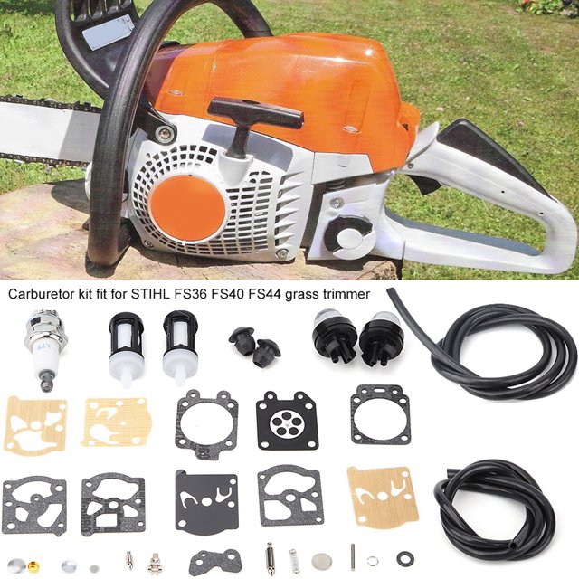 Carburetor Repair Filter Kit Fit For FS36 FS40 FS44 Grass Trimmer Replacement Chainsaw Replacement Parts Outdoor Power Tools