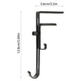 thumbnail image 6 of Dserfhy 2-in-1 Adjustable Christmas Stocking And Garland Hangers Metal Mantel Hooks No Drill Stocking Holder Holds Up to 11lbs, 6 of 8