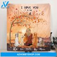 thumbnail image 2 of Couverture Personnalisée Automne pour Maman, 2 of 3