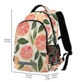 thumbnail image 2 of FORMRS Kids School Backpack Elementary Student Unisex Travel Bookbag with Reflective Stripes, Watercolor Grapefruit, 2 of 7