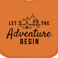thumbnail image 4 of Inktastic Let the Adventure Begin with Camping Tent and Mountains Boys or Girls Baby Bib, 4 of 4