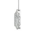 thumbnail image 2 of 1/2 Carat Diamond Tear Drop Pendant Necklace in 10K White Gold (Included Silver Chain), 2 of 3