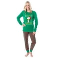 thumbnail image 2 of Peanuts Christmas Ugly Sweater Tight Fit Cotton Family Pajama Set, 2 of 6