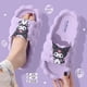 thumbnail image 4 of Zapatillas de Anime Sanrio Hello Kitty para mujer, pantuflas de interior, Comzy, zapatillas planas antideslizantes para casa, toboganes para parejas, primavera y verano, 4 of 6