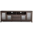thumbnail image 1 of Allora Solid Wood Extra Wide 72" TV Stand - Mahogany Brown, 1 of 11
