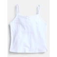 thumbnail image 4 of Weekend Academy Girls 2Pk Cotton Picot Trim Cami Tops, Sizes XS to XXL, 4 of 4