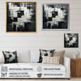 thumbnail image 4 of Designart "Monochrome Fantasy Landscape II" Abstract Painting Floater Framed Canvas Art Print, 4 of 5