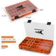 thumbnail image 5 of KastKing Tackle Box, Plastic Tackle Trays, 4 Packs Lure Boxes Terminal Tackle -Bait Vault, 5 of 8