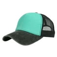 thumbnail image 2 of Baseball Cap for Women Men Adjustable Contrast Color with Mesh Breathable Sun Hat Visor Running Workouts Outdoor Activities, 2 of 6