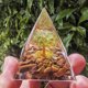 thumbnail image 1 of Mini pirámide de cristal natural, generador de energía, cuarzo, amatista, curación espiritual, cristal, chakra, pirámide de resina, 1 of 6