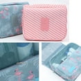 thumbnail image 3 of Hanging Toiletry Bag Portable Waterproof Toiletry Travel Bag Folding Makeup Bag, 3 of 10
