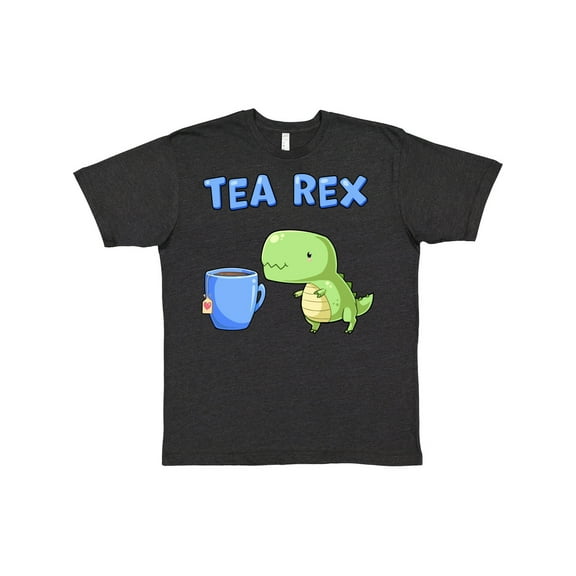 Inktastic Tea Rex Cute Green Dinosaur Pun T-Shirt