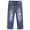 Blue-2337, variant on KIDSCOOL SPACE Baby Girl Boy Jeans,Little Kid Elastic Band Inside Ripped Denim Pants,Blue,3-4 Years