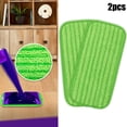 thumbnail image 1 of 2 Tampons de Vadrouille en Microfibre Réutilisables pour Swiffer Wet Jet 12 Pouces, Vert, 1 of 5