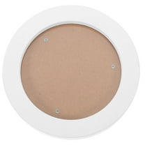 WSTEER Round Picture Frame Photo Frame Display Circle Frame Wooden Wall Hanging Photo Frame