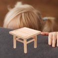 thumbnail image 2 of Ensemble de Meubles en Bois Modèle Assemblage Table et Tabourets Casse-Tête 3D, 2 of 9