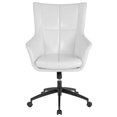thumbnail image 4 of Barcelona Home and Office Upholstered High Back Chair in Black Leather, 4 of 4