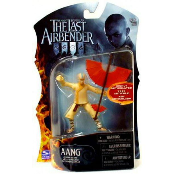Avatar The Last Airbender Aang 3 75 Action Figure Avatar State Walmart Com Walmart Com