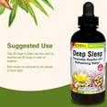 thumbnail image 3 of Deep Sleep - Natural Herbal Sleep Aid Supplement - Non-Habit Forming - 4 oz Liquid Extract (Contains Fresh Extracts of California Poppy, Valerian, Passionflower, Chamomile, Lemon Balm, 3 of 8