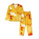 thumbnail image 1 of Fotbe Autumn Maple Leaves Conjunto de Pijama de Manga Larga para Mujer con Estampado, Ropa de Dormir de 2 Piezas, Conjunto de Casa Suave y Cómodo con Bolsillos-Medium, 1 of 7