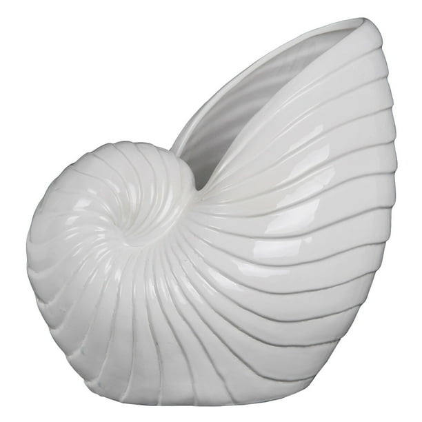 Privilege International Ceramic Nautilus Sculpture