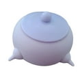 thumbnail image 1 of Methold Alimentador de leche para cachorros reutilizable, sustituto de silicona elástica para perros, cuenco ligero para alimentación de Suministros de alimentación y agua para mascotas Púrpura, 1 of 1