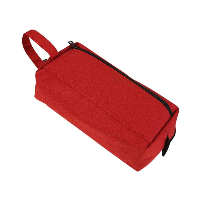 Cloth Storage Bags with Zipper Large-Capacity Pencil Case Solid Color Student Stationery Storage Pencil Case Student Oxford Cloth Stationery Bag Cloth Pencil Case with Zipper