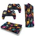 thumbnail image 5 of Cat, Note PS5/PS5 Slim Digital Disc Skin Sticker For Console And Controller Skins, 5 of 7