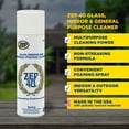 thumbnail image 3 of Zep 40 LV Non-Streaking Cleaner Aerosol - 18 oz (Case of 12) 322901 – Glass, Mirror, and General Purpose, 3 of 7