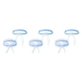 thumbnail image 4 of Qarigey 2Pcs Women Leg Garter Belt Fashion Bridal Belts Beautiful Birthday Suspender Embroidered Accessories Lace Wedding Cosplay Type1, 4 of 6