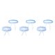 thumbnail image 4 of Qarigey 2Pcs Women Leg Garter Belt Fashion Bridal Belts Beautiful Birthday Suspender Embroidered Accessories Lace Wedding Cosplay Type1, 4 of 6