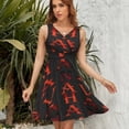 thumbnail image 7 of Havana Cuba Sleeveless Dress Women Summer Evening Dresses Ladies Sundress, 7 of 7