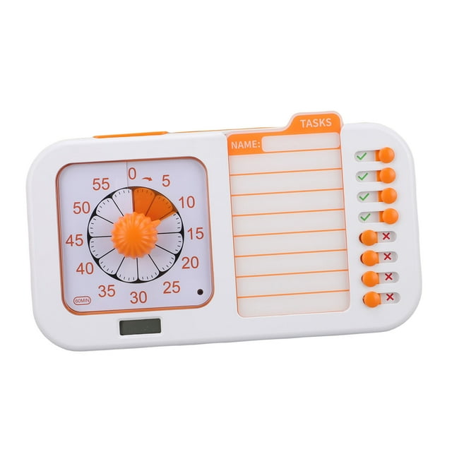 Visual 3 in 1 Visual Timer with Planning Board Visual Schedule Time Management Tool for Classroom Home School