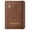 Brown, variant on RFID Passport Holder Travel Document Organizer Anti Theft Zipper Passport Wallet with ID Card Slots