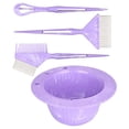 thumbnail image 3 of Milaget 4 Pieces Hair Dye Kit Easy to Clean Multifunctional Hair Coloring Dyeing Kit Purple, 3 of 9