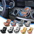 thumbnail image 4 of Doll Car Seat Protector Companion with Air Conditioning Cute Pet Pendant ABS Material Travel Artifact Display Holder, 4 of 4