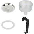 thumbnail image 4 of 1Set Espresso Coffee Moka Pot Replacement Parts, Handle,Gasket Seal,Funnel,Filter, Mocha Pot Accessories Set(1 Cup), 4 of 7